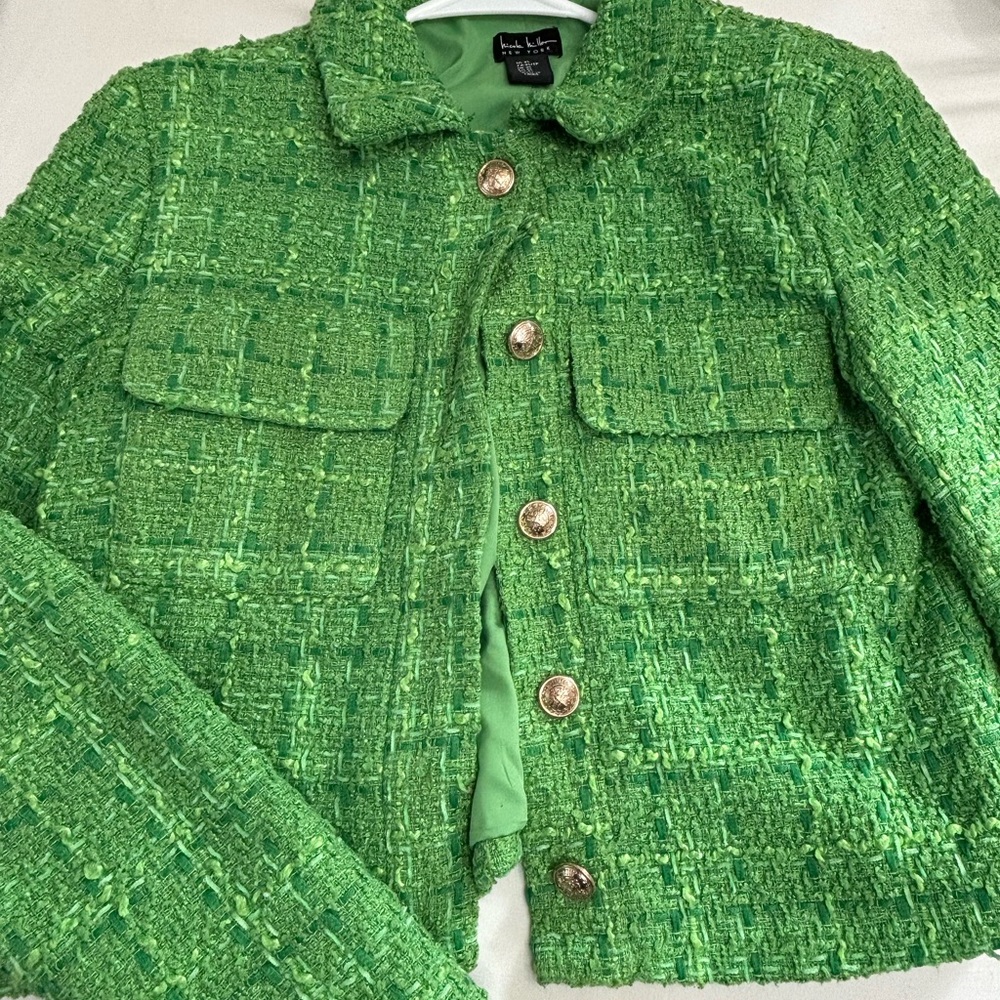 Green Tweed Jacket